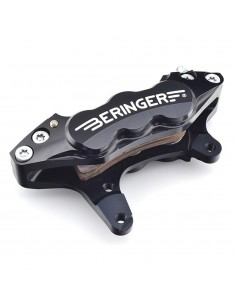 Pinza de freno de 6 pistones Aerotec® Izquierda. Color NEGRO. (H15AB)