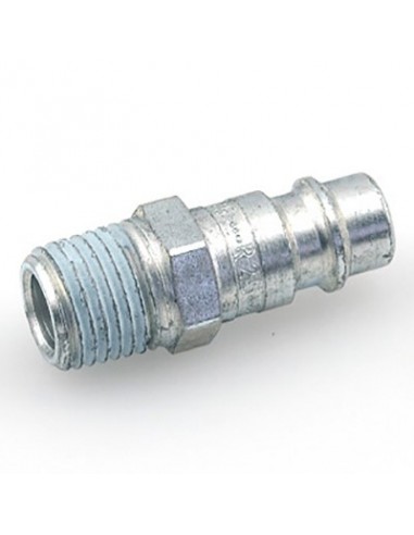 CONECTOR DE ACERO 1/4 ROSCA EXTERNA