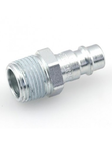 CONECTOR DE ACERO 3/8 ROSCA EXTERNA