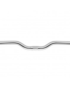 Manillar bicicleta. Plata