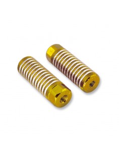 Jgo. reposapies bici 24Tx26T. Oro