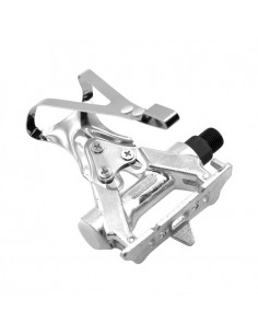 "Par pedales Aluminio c/calapies (9/16")"