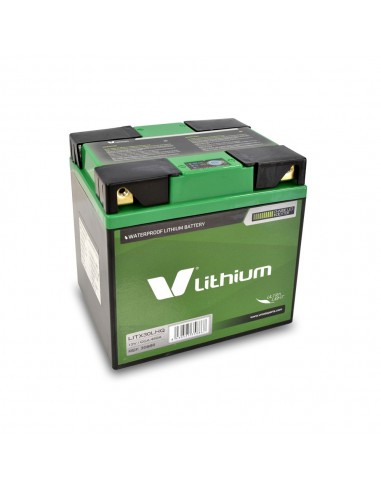 Bateria de litio V Lithium LITX30LHQ (53030) (Impermeable + indicador Led + terminales intercambiables)