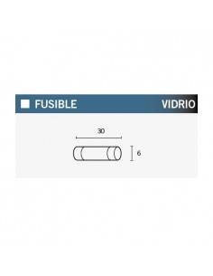 Caja de 100 fusibles 20A 30MM