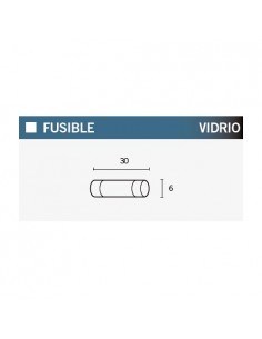 Caja de 100 fusibles 30A 30MM