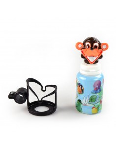 Portabidón manillar+bidón+bocina Mono