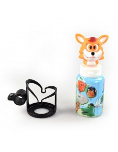 Portabidón manillar+bidón+bocina Zorro