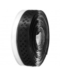 Cinta de manillar VELO PU agujereada blanca/negra