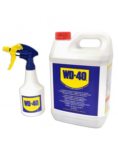 Multiusos WD-40 garrafa 5L + pulverizador (gratis)