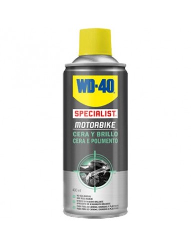 Spray abrillantador WD-40 cera y brillo 400ml