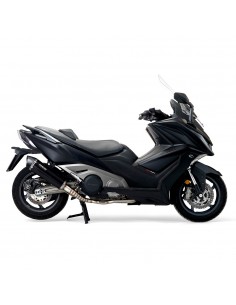 Escape Maxiscooter Yasuni4 Kymco AK550 sistema completo Black carbon
