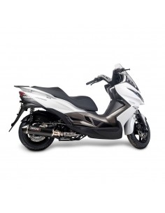 Escape homologado Yasuni 4T KYMCO Superdink 300 kawa J300 black carbon