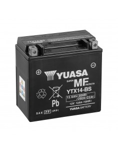 Batería Yuasa YTX14-BS Combipack (con electrolito)