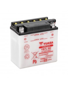 Batería Yuasa YB7L-B2 Dry charged (sin electrolito)