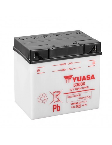 Batería Yuasa 53030 Combipack (con electrolito)