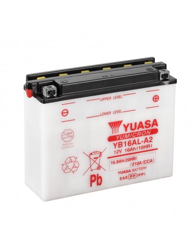 Batería Yuasa YB16AL-A2 Combipack (con electrolito)
