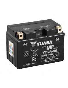 Batería Yuasa YT12A-BS Combipack (con electrolito)