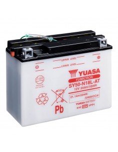 Batería Yuasa SY50-N18L-AT Combipack (con electrolito)