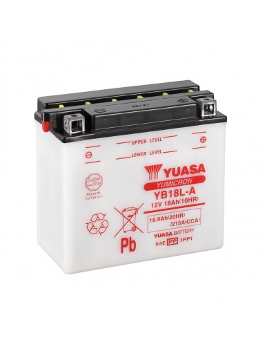 Batería Yuasa YB18L-A Combipack (con electrolito)