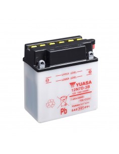 Batería Yuasa 12N7D-3B Combipack (con electrolito)