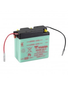 Batería Yuasa 6N4B-2A-3 Dry charged (sin electrolito)