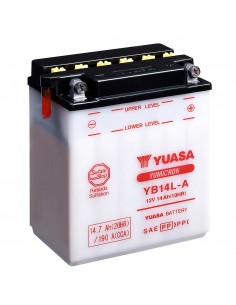 Batería Yuasa YB14L-A Dry charged (sin electrolito)