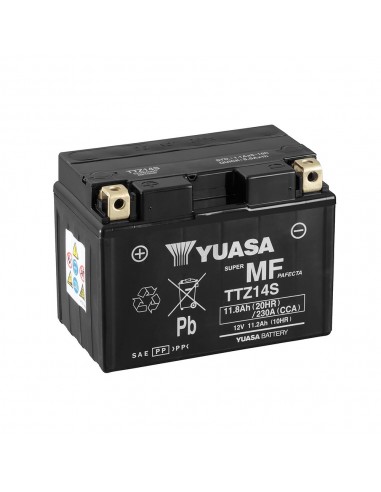 Batería Yuasa TTZ14S Combipack (con electrolito)