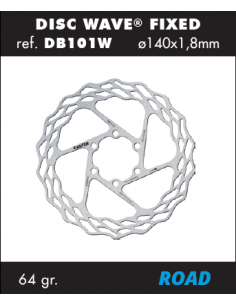 DISCO DE FRENO ONDULADO D.140mm