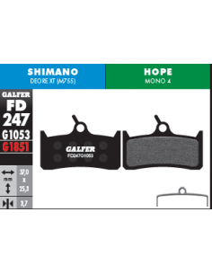 PASTILLAS DE FRENO BICICLETA  SHIMANO DEORE XT OLD