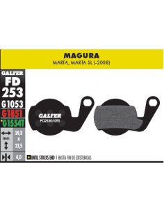 PASTILLAS DE FRENO BICICLETA  MAGURA MARTA