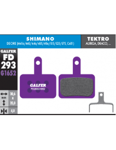 PASTILLAS DE FRENO E-BIKE SHIMANO DEORE