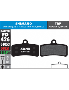 PASTILLAS DE FRENO BICICLETA  SHIMANO SAINT ZEE