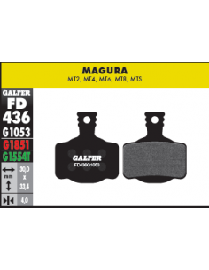 PASTILLAS DE FRENO BICICLETA  MAGURA MT2-4-6-8