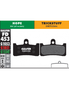 PASTILLAS DE FRENO BICICLETA  HOPE M4