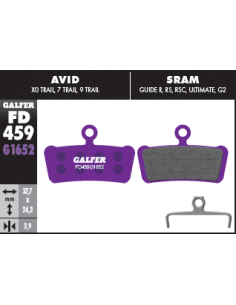 PASTILLAS DE FRENO E-BIKE SRAM GUIDE / AVID XO TRAI