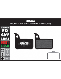 PASTILLAS DE FRENO BICICLETA  SRAM RED 22 LEVEL