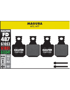 PASTILLAS DE FRENO PRO MAGURA MT5 - MT7