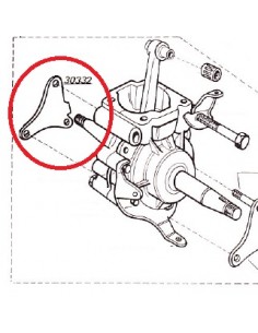 SOPORTE MOTOR MOBYLETTE 2