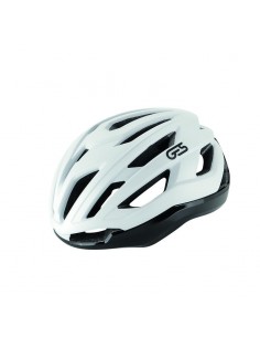 Casco HUEZ Negro Blanco