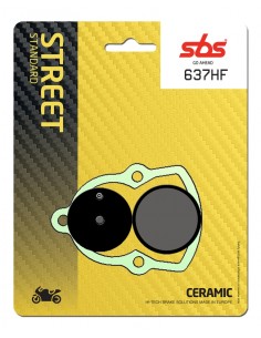 Pastilla de freno SBS P637-HF