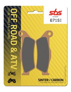 Pastilla de freno SBS P671-SI