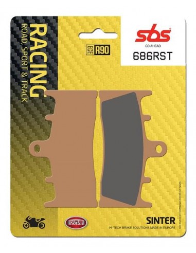 Pastilla de freno SBS P686-RST