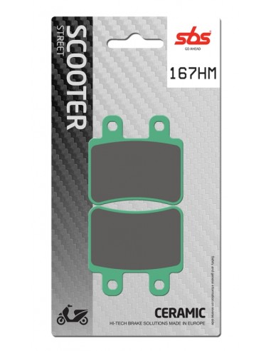 Pastilla de freno SBS P167-HM