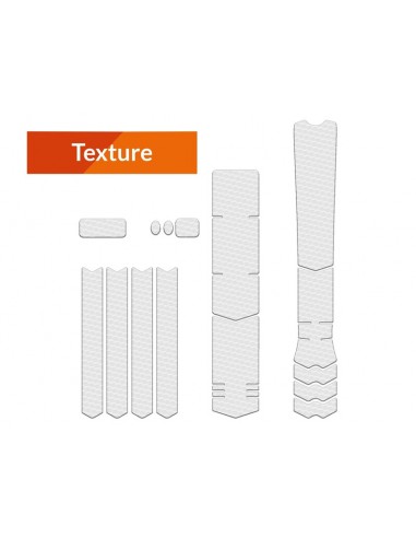 Kit adhesivos protectores cuadro ALGIS texture XL transparente