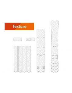 Kit adhesivos protectores cuadro ALGIS texture XL LINE blanco