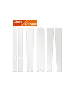 Kit adhesivos protectores cuadro ALGIS brillo Gravel/Carretera transparente