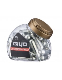 Cartucho inflador GIYO 16g CO2 bote x40pcs