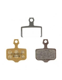 Pastillas de freno bici BRAKING Carbo-Metálicas