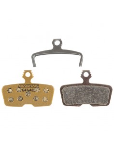 Pastillas de freno bici BRAKING Carbo-Metálicas