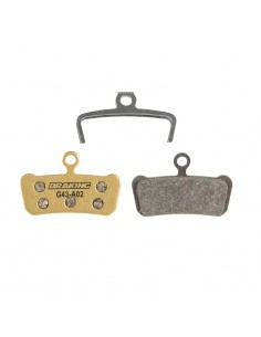 Pastillas de freno bici BRAKING Carbo-Metálicas